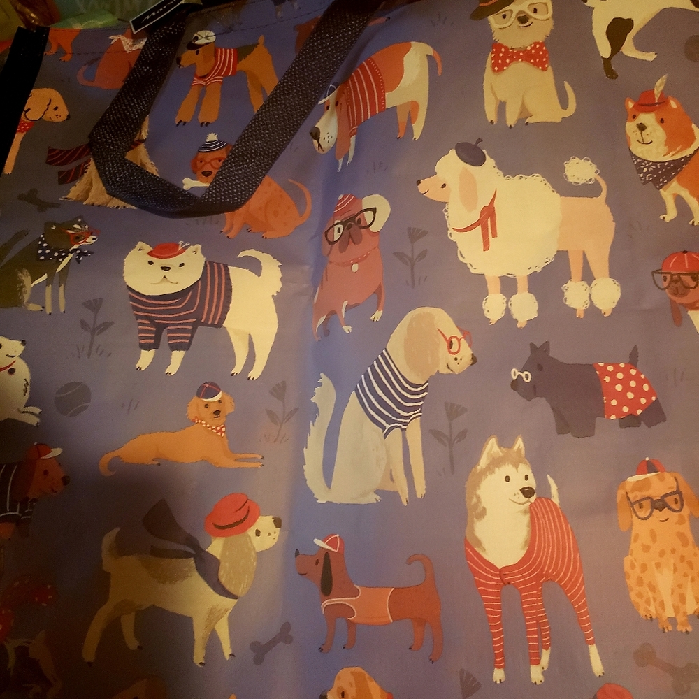 LARGE RECYCLABLE SHOPPING TOTE
